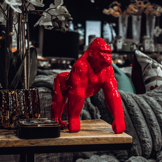 Design That Dares: The Red Gorilla Statement Piece