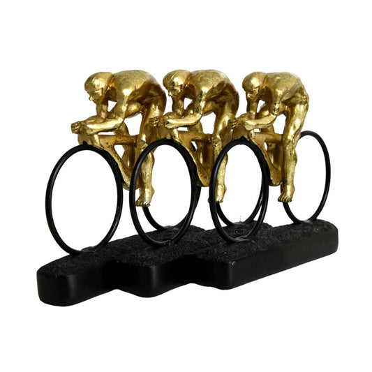 GOLD AND BLACK RESIN TROFEE -SPEED CYCLING