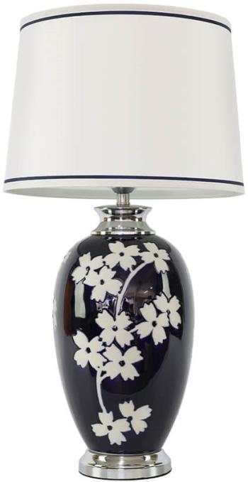 OLEANDER JAR LAMP/SHADE 75CM