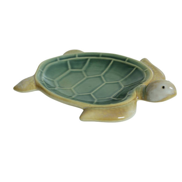 CERAMIC TURTLE SHAPED DISH