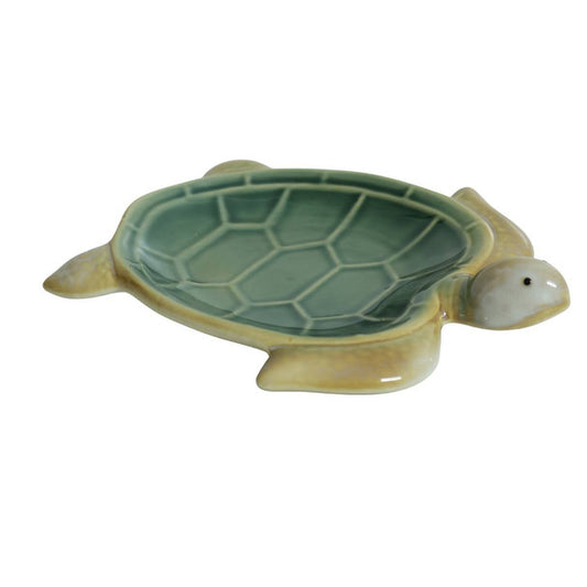 CERAMIC TURTLE SHAPED DISH