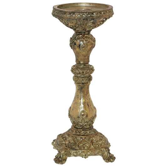 MAXINE GOLD CANDLE HOLDER 25CM