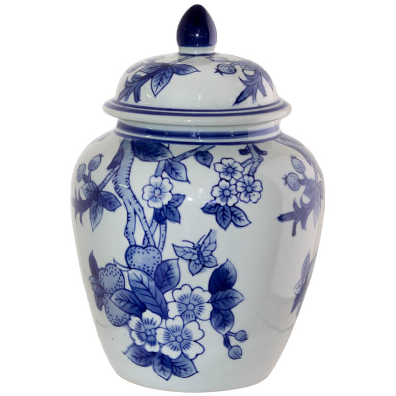 MOTYL GINGER JAR/LID 17X17X26CM