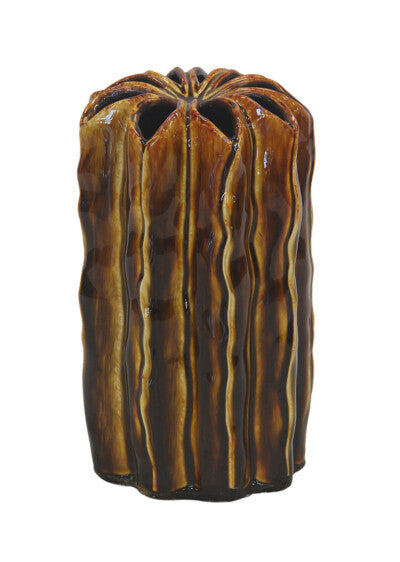 CERAMIC SHITAKE BUD VASE TALL