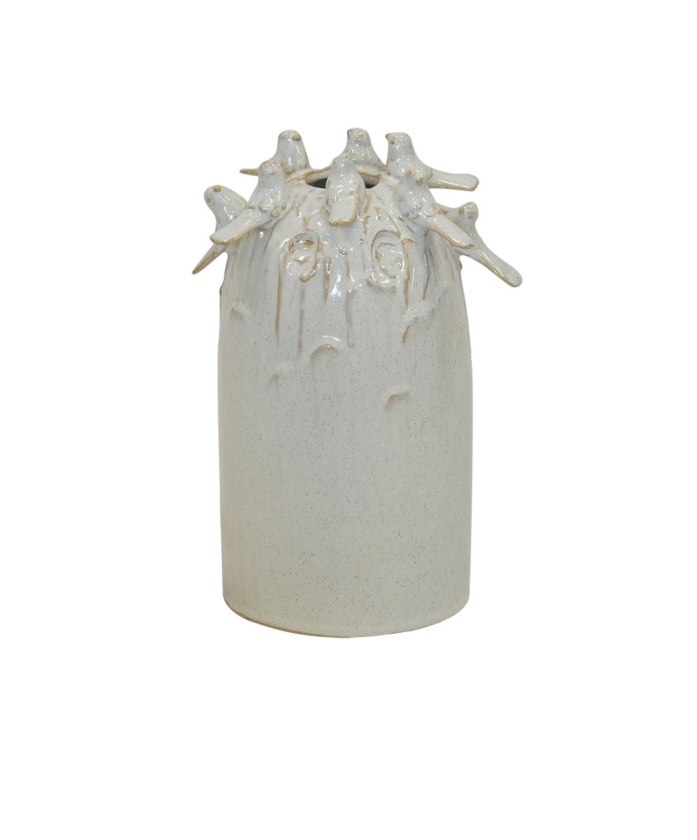 CERAMIC VOTIVE BIRDS LARGE