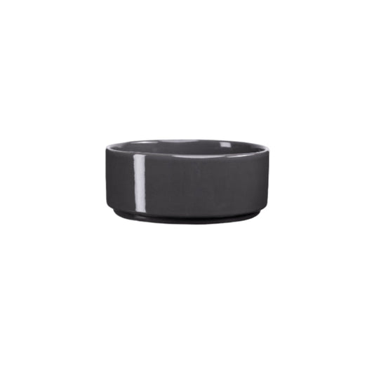 JAN FLAT STACKABLE NIBBLE BOWL DARK GREY