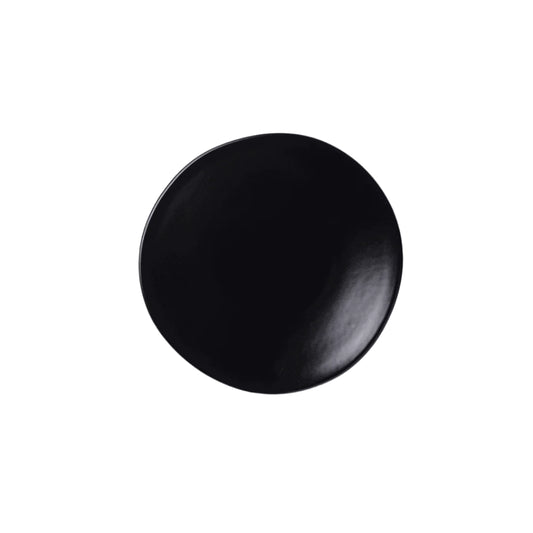 JAN FLAT IRREGULAR SIDE PLATE BLACK