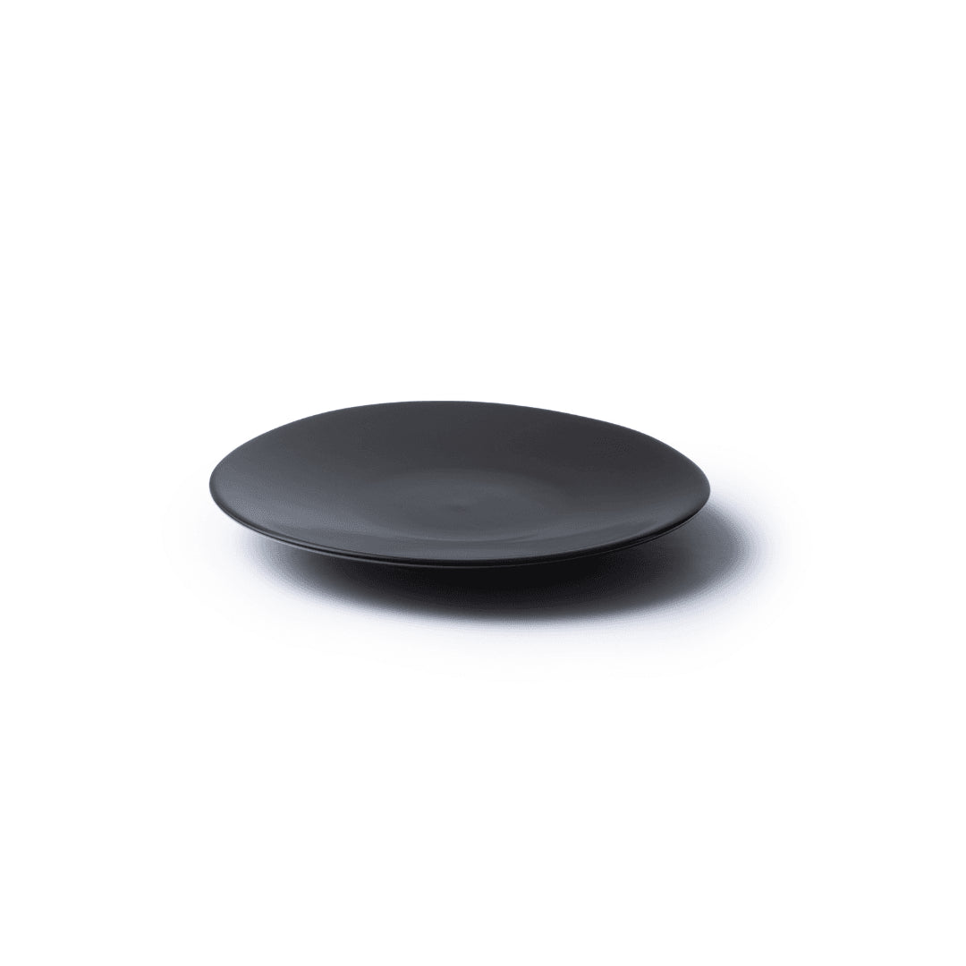 JAN FLAT IRREGULAR SIDE PLATE BLACK