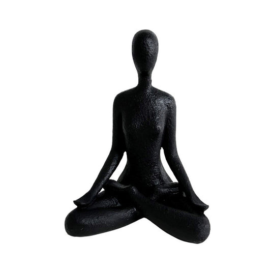BLACK RESIN CRAFT - NAMASTE