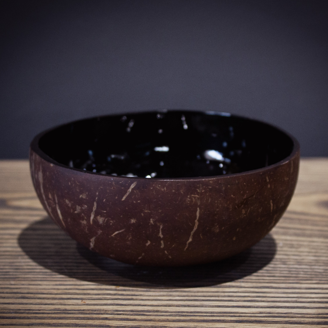 MOP COCONUT BOWL FISH GREY