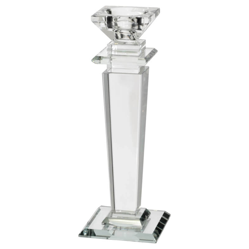 AMLO CRYSTAL CANDLE STICK 22CM