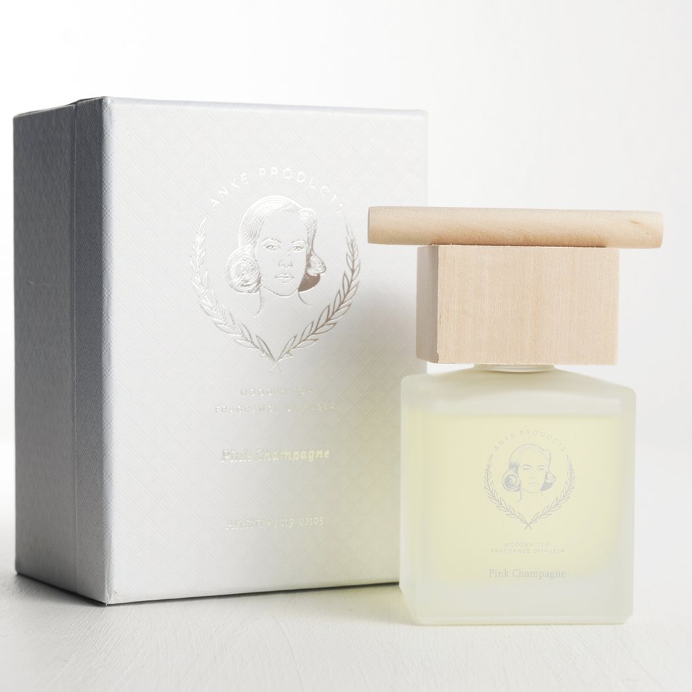 Anke Pink Champagne Wood Top Diffuser