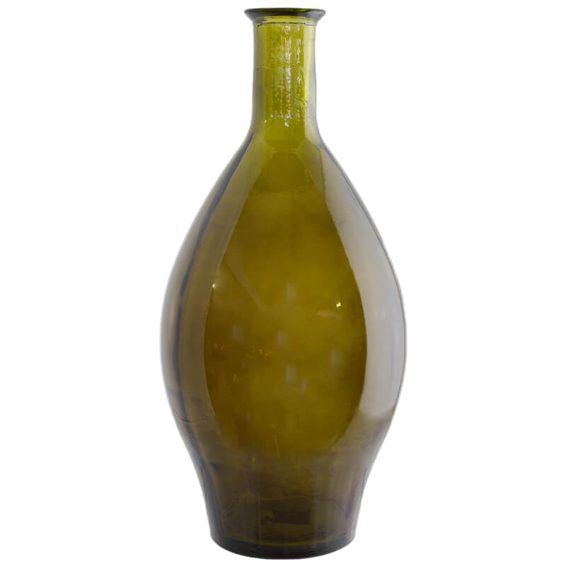 OLIVE GREEN CLARO VASE 60CM