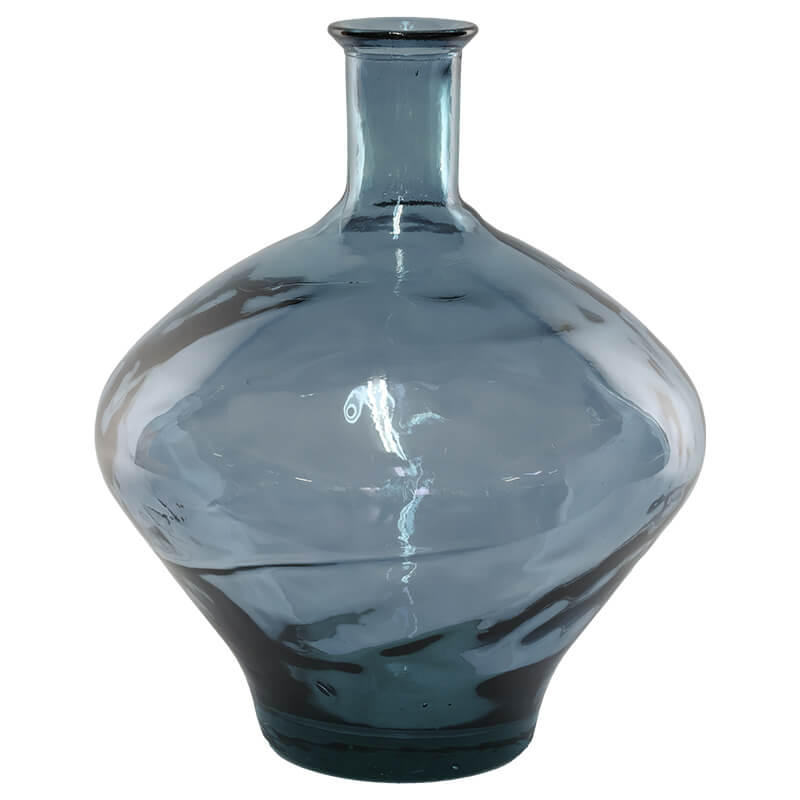 STEEL BLUE JARRON MEGUINO VASE 46C