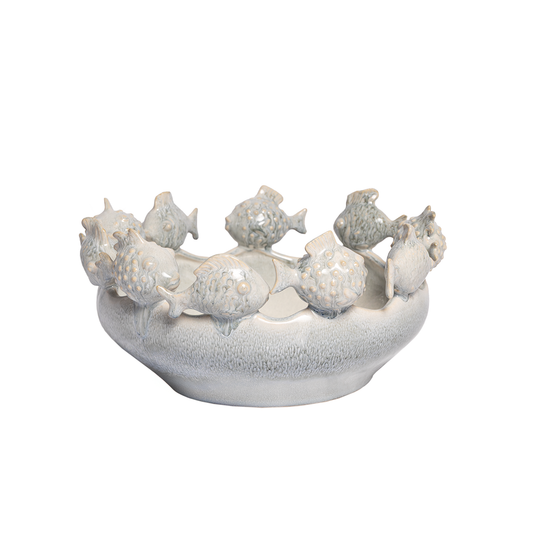 CERAMIC TOBI FISH BOWL