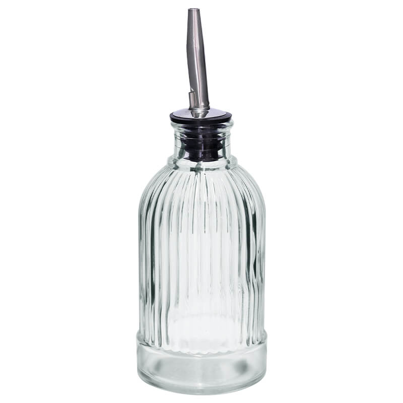 DIVA GLASS BOTTLE /STOPPER 220ML