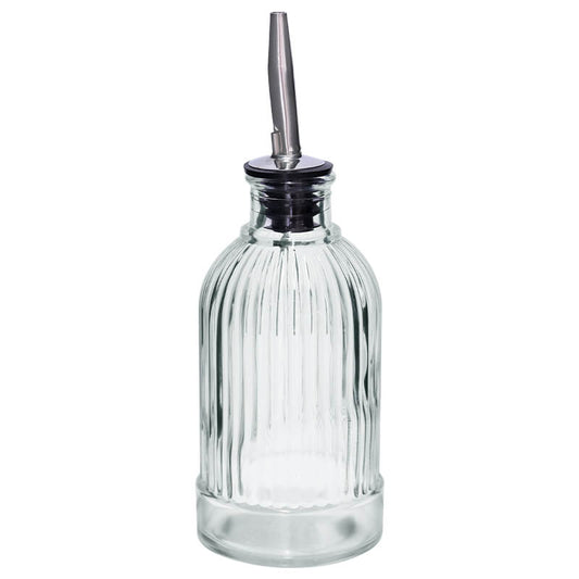 DIVA GLASS BOTTLE /STOPPER 220ML