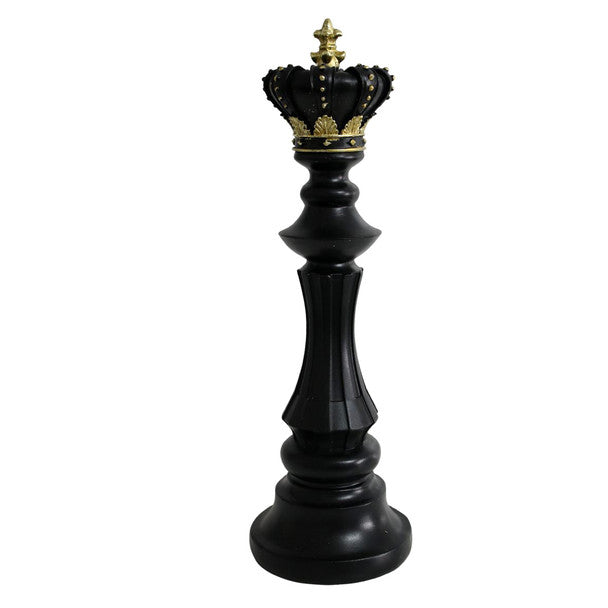 BLACK , GOLD TRIMMING KING