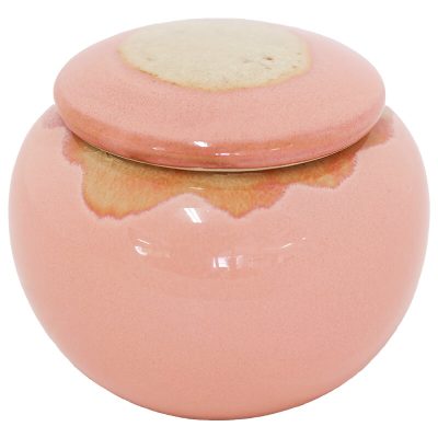 BLUSH SUNSET JAR/LID 9CM