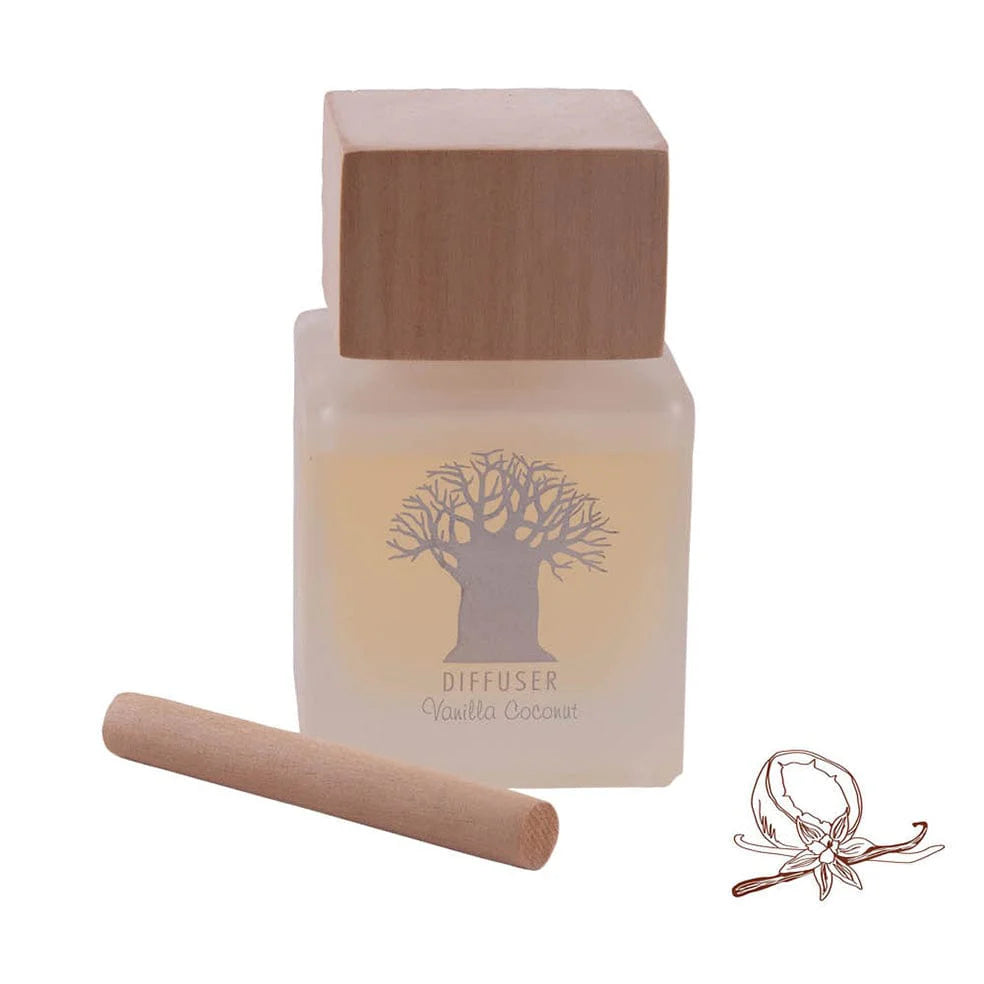 MOCKANA WOOD TOP DIFFUSER VANILLA COCO