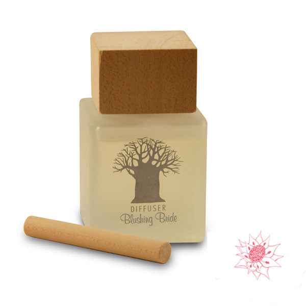 MOCKANA WOODEN TOP DIFFUSER BLUSHING BRIDE