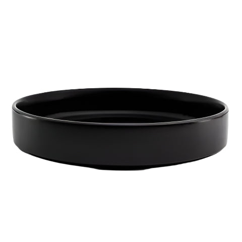 JAN FLAT STACKABLE PASTA BOWL BLACK