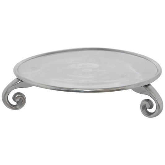 NORDIC ROUND CANDLE PLATE 31CM