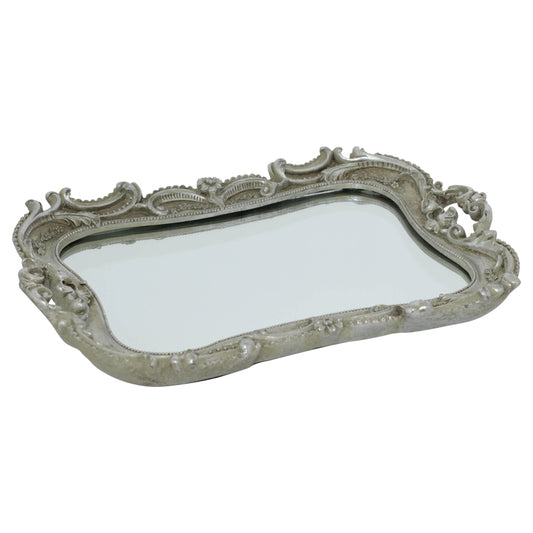 HENRY MIRROR TRAY 37X26CM