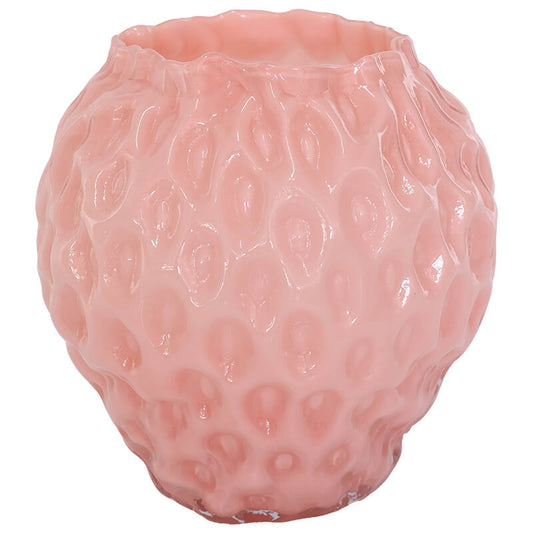 BLUSH VASE 24CM