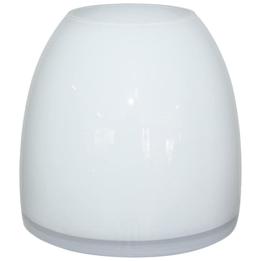 REESE WHITE SQUAT VASE 15CM