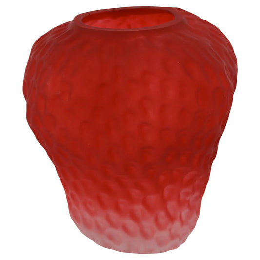 STRAWBERRY VASE 18CM
