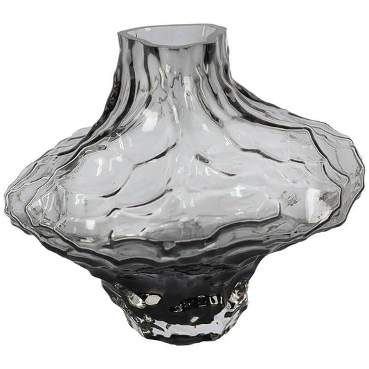 GREY CONFUSO VASE 16CM