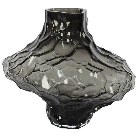 GREY CONFUSO VASE 20CM