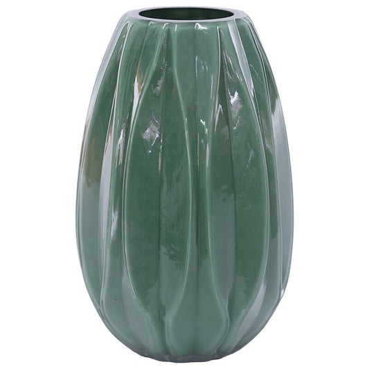 FERN GREEN VASE 26CM