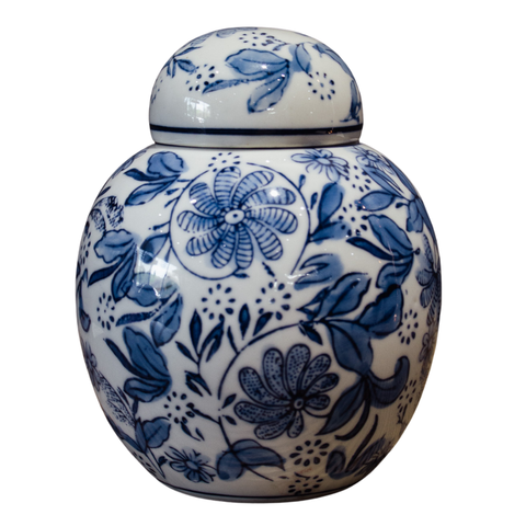 CORFU OVAL JAR 16X12CM