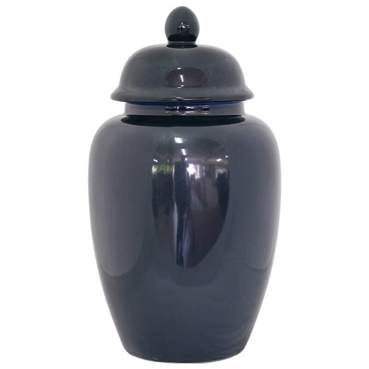 ELECTRIC BLUE GINGER JAR 40CM