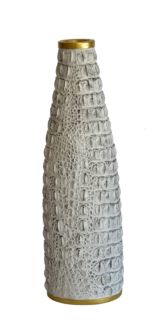 X CROCODILE WHITE BOTTLE LARGE