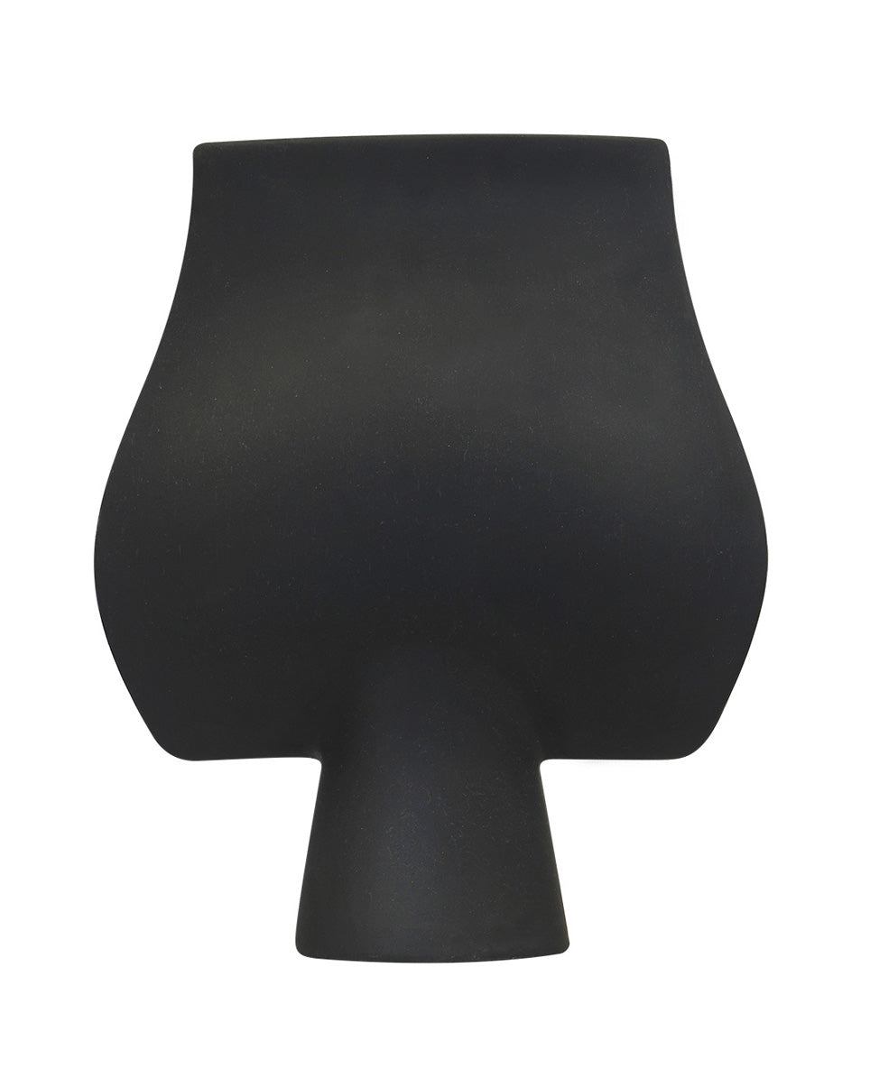 PH JAPANDI SQUARE VASE BLACK LARGE