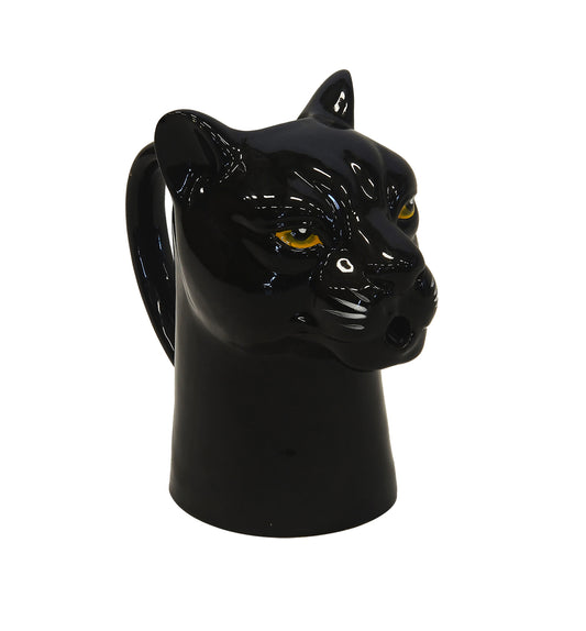 CERAMIC BLACK PANTHER JUG