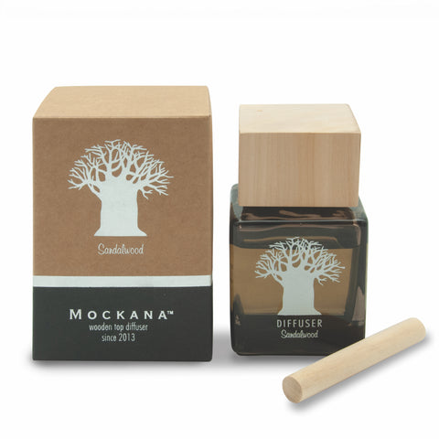 MOCKANA 120ML WOOD TOP DIFFUSER  LAVENDER GLO