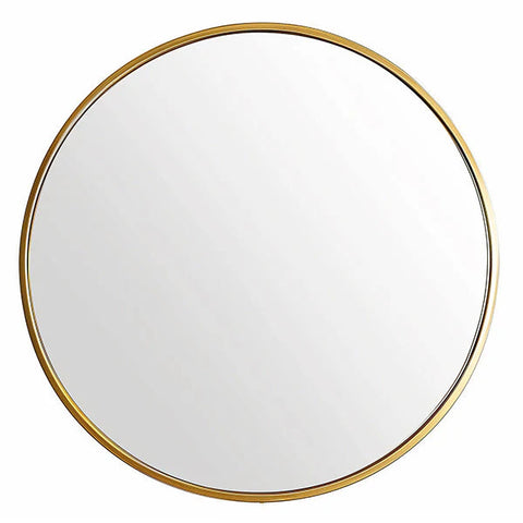 ROUND SOFT GOLD MIRROR 60CM
