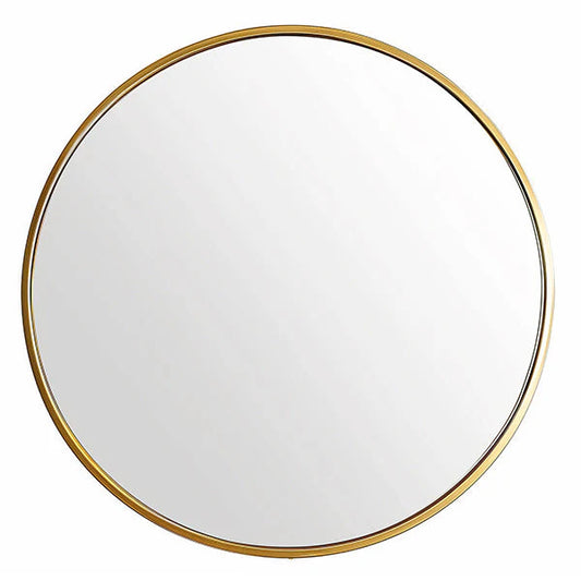 ROUND SOFT GOLD MIRROR 60CM
