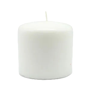 WHITE 10X10 CAESAR CANDLE
