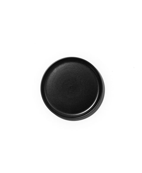 JAN FLAT STACKABLE SIDE PLATE BLACK