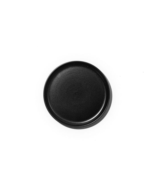 JAN FLAT STACKABLE SIDE PLATE BLACK
