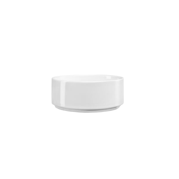 JAN FLAT STACKABLE CEREAL BOWL WHITE
