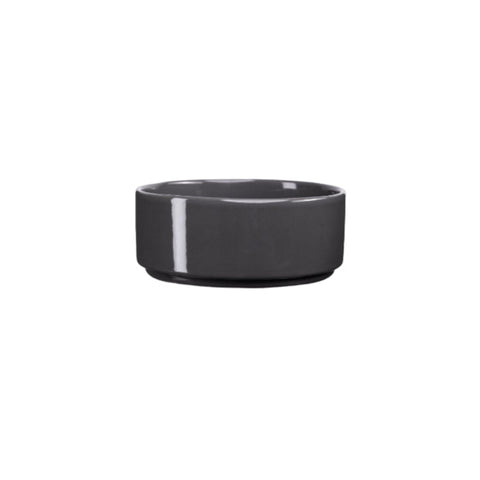JAN FLAT STACKABLE NIBBLE BOWL DARK GREY