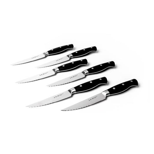 JAN STEAK KNIFE 6 PC IN MAGNETIC BOX