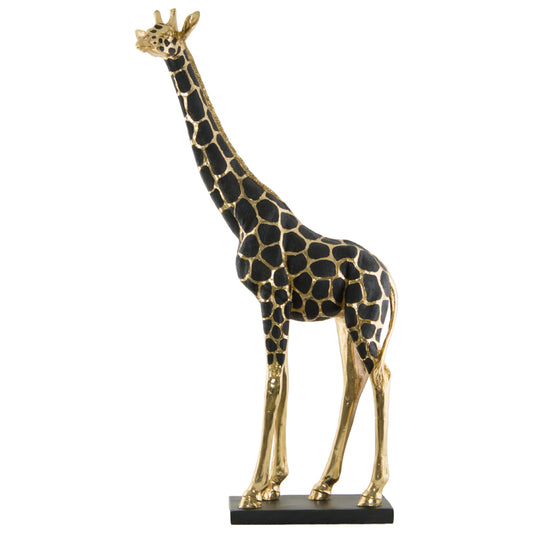 GIRAFFE 91CM GOLD/BLACK