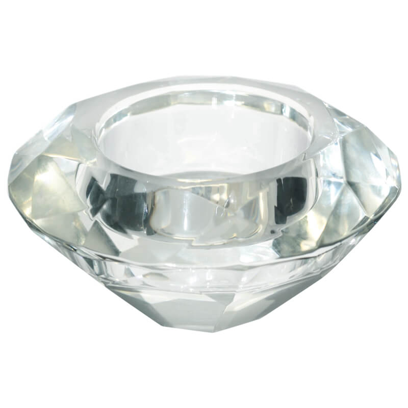 CRYSTAL VOTIVE 7.5X3.5CM